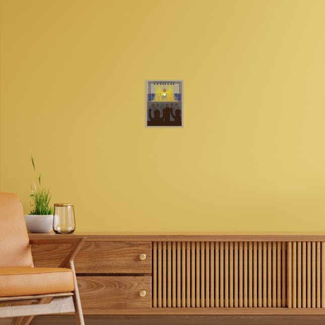 Musikkonzert Poster (Wohnzimmer 2)