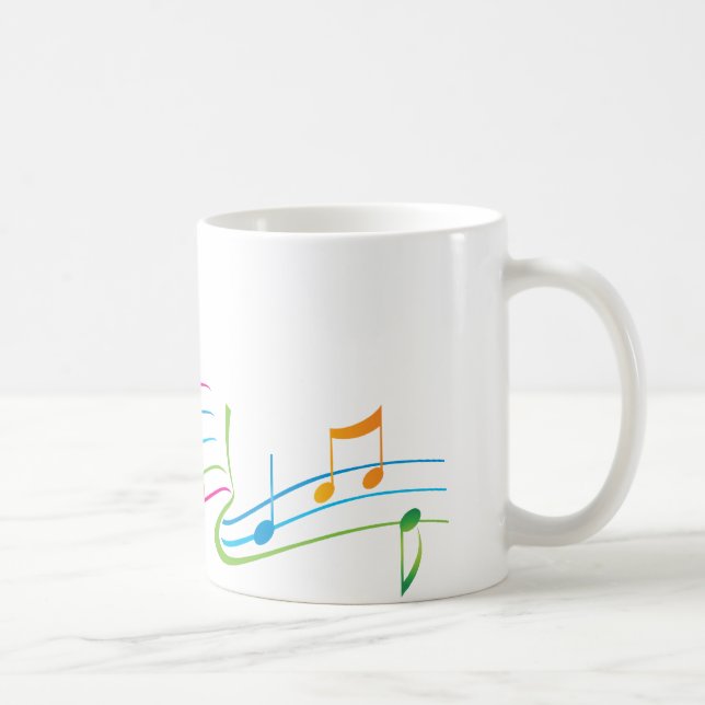 Musikkunst Tasse (Rechts)
