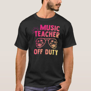 Musiklehrer am letzten Tag des Schulaufrichts T-Shirt