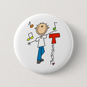 Musiklehrer Button
