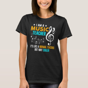 Musiklehrer Cool Teacher Music Teacher T-Shirt