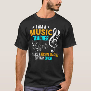 Musiklehrer Cool Teacher Music Teacher T-Shirt