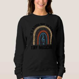Musiklehrer cottagecore Guter Tag Zum Unterrichten Sweatshirt
