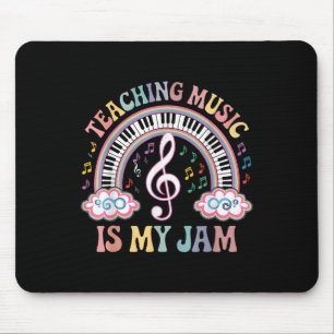 Musiklehrer, der Musik unterrichtet, ist mein Ding Mousepad