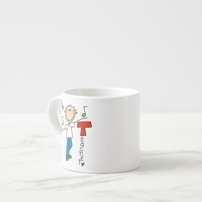Musiklehrer Espressotasse (Vorderseite Links)