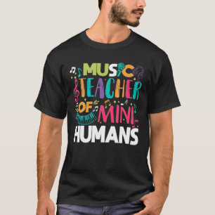 Musiklehrer für Mini-Menschen - zurück zur Musiksc T-Shirt