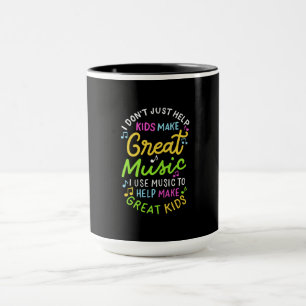 Musiklehrer - Hilfe für Kinder, Musikgeschenke zu Tasse