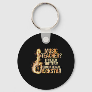 Musiklehrer Ich bevorzuge den Begriff Educational Schlüsselanhänger