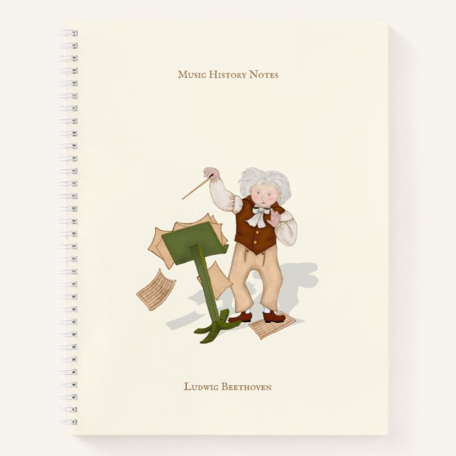 Musiklehrer/innen Personalisiert Notizbuch (Vorderseite)
