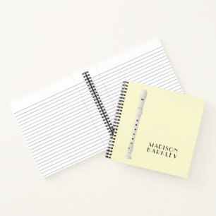 Musiklehrer-Musikkapelle Notizbuch