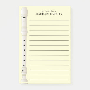 Musiklehrer-Musikkapelle Post-it Klebezettel