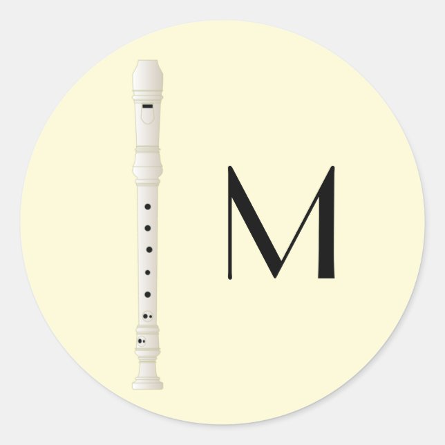 Musiklehrer-Musikkapelle Runder Aufkleber (Vorderseite)