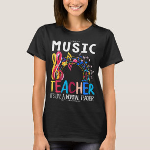 Musiklehrer/Musiklehrerin Cool Lehrerin T-Shirt