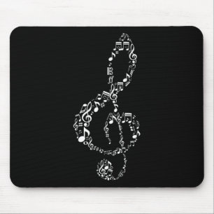 Musiklehrer Noten Musiker Mousepad