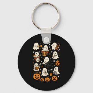 Musiklehrer Orchester Shirt, Spooky Halloween Gh Schlüsselanhänger