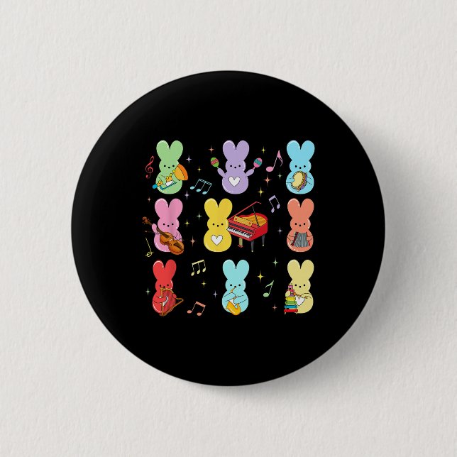 Musiklehrer Ostertag  Button (Vorderseite)
