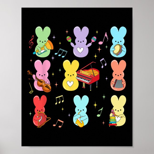Musiklehrer Ostertag Poster (Vorne)