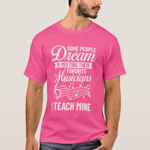 Musiklehrer Quotes Lesson Musician Singer Apprec T-Shirt