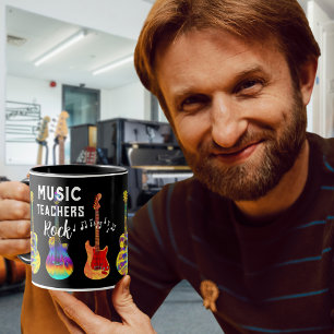 Musiklehrer rocken Danke Tasse