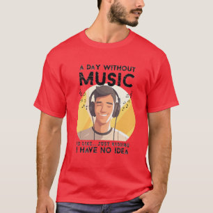 Musiklehrer-Shirt Geschenk für Musik Lover T-Shirt