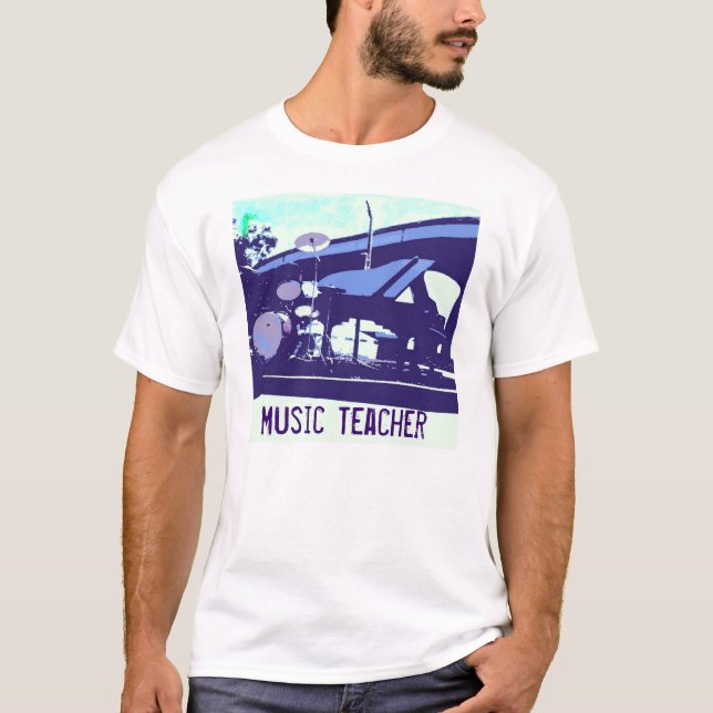 Musiklehrer T-Shirt (Vorderseite)