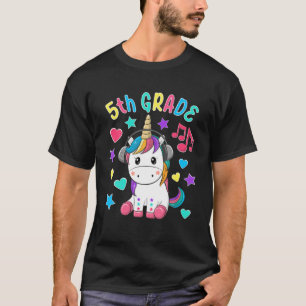 Musiklehrer und Student 5. Klasse zurück zur Schul T-Shirt