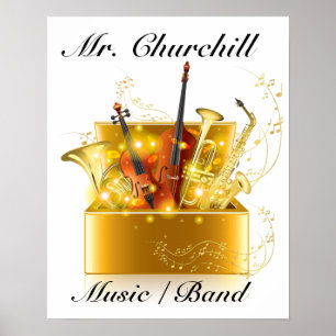 Musiklehrerin Poster