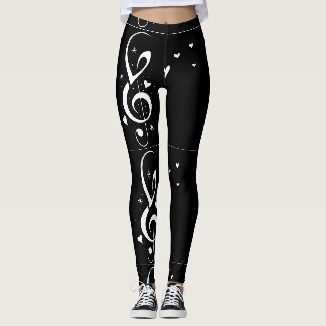 **MUSIKLICHE HINWEISE** LEGGINGS (Vorderseite)