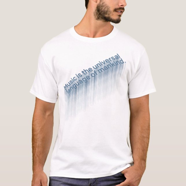 Musikliebe T-Shirt (Vorderseite)