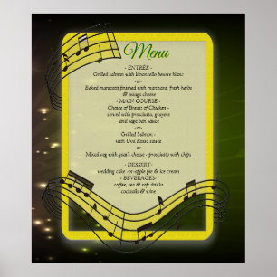 Musikliebhaber-Feierthemen Poster