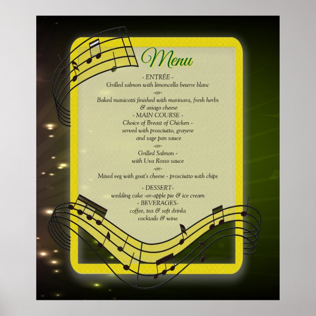 Musikliebhaber-Feierthemen Poster (Vorne)