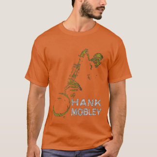 Musikliebhaber Hank Mobley Retro Saxophon Grafik P T-Shirt