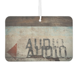 Musikliebhaber im urbanen Loft-Stil Autolufterfrischer