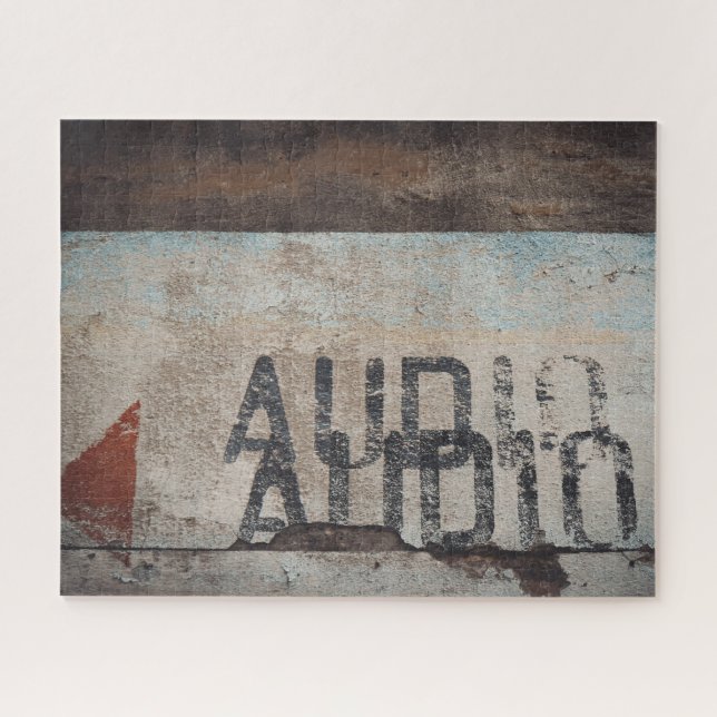 Musikliebhaber im urbanen Loft-Stil Puzzle (Horizontal)