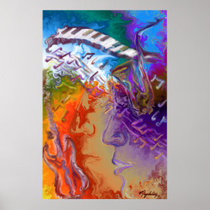 Musikliebhaber Poster