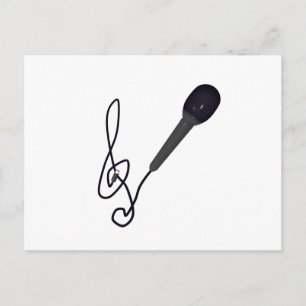 Musikliebhaber Postkarte