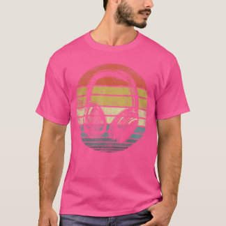 Musikliebhaber-Produzent DJ-Geschenke Lustige Retr T-Shirt