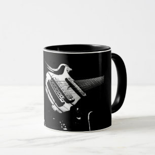 Musiklinien - Gitarre-Tasse Tasse