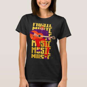 Musikmädchen Gitarre spielen T-Shirt