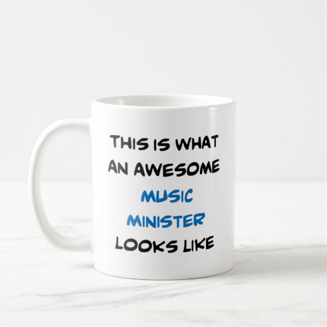 Musikminister, phantastisch kaffeetasse (Links)