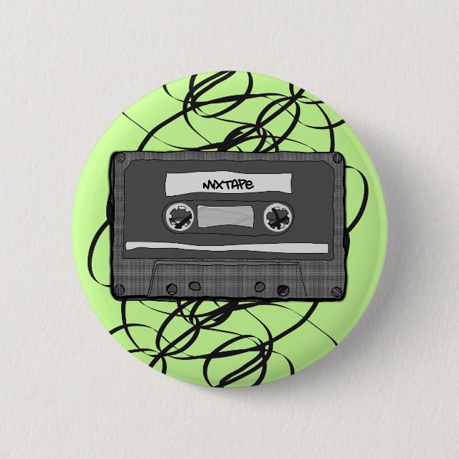 Musikmix Button (Vorderseite)