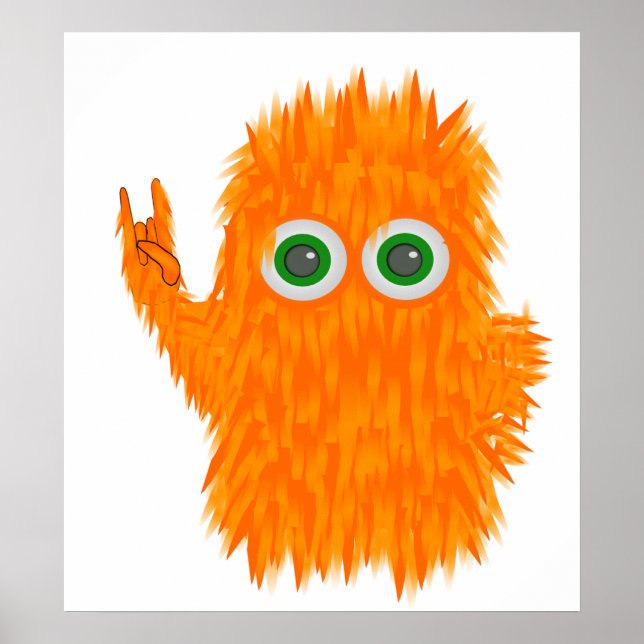 Musikmonster Poster (Vorne)