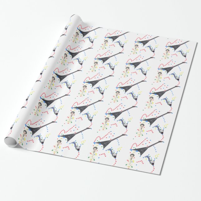 Musikmontage Geschenkpapier (Ungerollt)