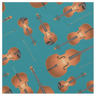 Musikmusiker des Streichquartetts Aquamarin Stoff