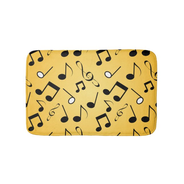 Musikmuster Badematte (Vorderseite)