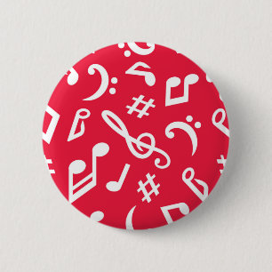 Musikmuster Button