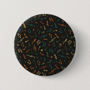 Musikmuster Button
