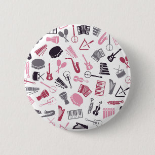Musikmuster Button