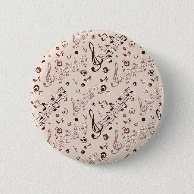 Musikmuster Button (Vorderseite)