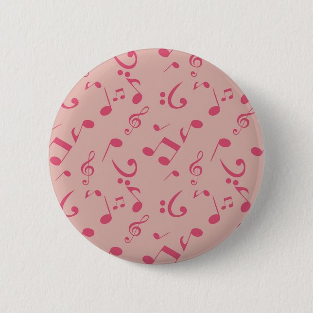 Musikmuster Button (Vorderseite)